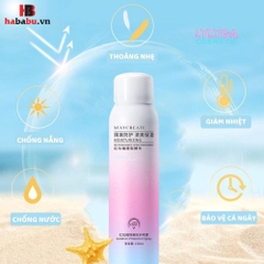 Xịt chống nắng Maycreate Moisturizing Spray 150ml chính hãng