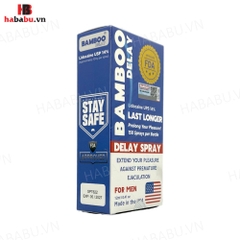 Xịt chống xuất tinh sớm Bamboo Delay 12ml chính hãng