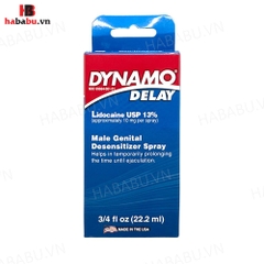 Xịt chống xuất tinh sớm Dynamo Delay 22.2ml chính hãng