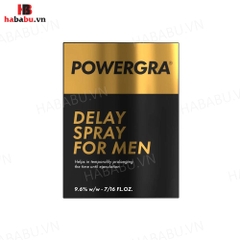 Xịt chống xuất tinh sớm Powergra 13ml chính hãng