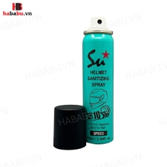 Xịt khử mùi nón bảo hiểm Su Star Speed 75ml chính hãng