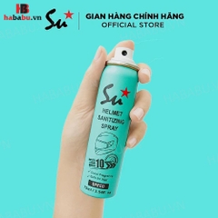 Xịt khử mùi nón bảo hiểm Su Star Speed 75ml chính hãng