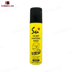 Xịt khử mùi nón bảo hiểm Su Star Track 75ml chính hãng