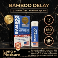 Xịt chống xuất tinh sớm Bamboo Delay Spray 12ml