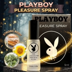 Xịt chống xuất tinh sớm Playboy Đen 5ml