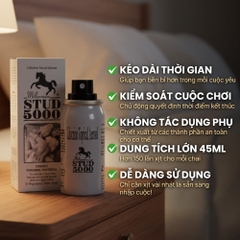 Xịt chống xuất tinh sớm Stud 5000 20gr