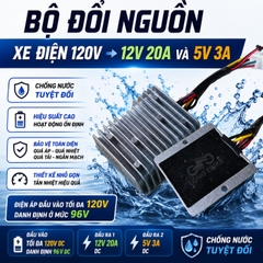 Đổi nguồn xe điện, đúc chống nước, dùng cho xe VF , Feliz