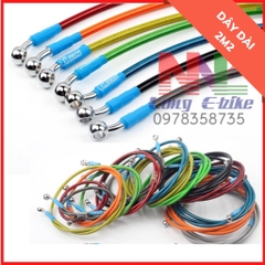 dây phanh dầu dài 2m2, dành cho độ phanh đĩa sau