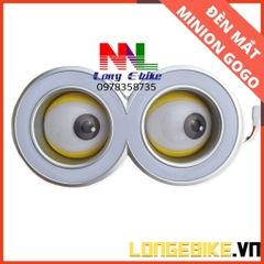 đèn mắt minion gắn xe gogo dibao, hoặc chế xe khác