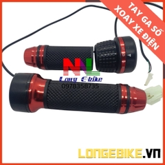 tay ga xe điện kèm bộ số tay phụ