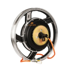 động cơ điện 17 inch 2000w chế xe xăng chạy điện