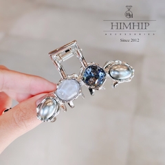 Kẹp Càng Cua HimHip HKCC Đính Bốn Viên Đá Sang Trọng 3.5x6.5cm
