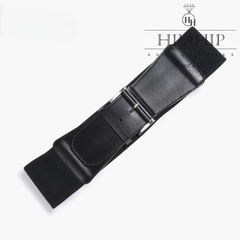 Dây Lưng HimHip Da Thật Phối Chun Thanh Lịch 7.3x84cm
