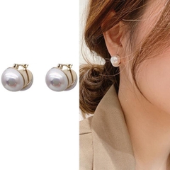 Khuyên tai hợp kim cao cấp kẹp giả trai 12mm