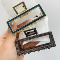 Kẹp Càng Cua HimHip HKCC Phối Đá Phale 2 Hàng Sang Trọng 8 Răng 3x7cm