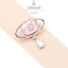 Trâm, Ghim Cài Áo Himhip Vũ Trụ Quý Phái HKCC Phối Trai Dị 4*4,5cm