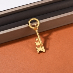 Trâm, Ghim Cài Áo HimHip Chìa Khoá Vàng Sang Trọng HKCC Đính Phale 2*6cm