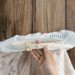 Dây Lưng HimHip Da Thật Khoá Cài Mạ Vàng Y.S.L Sang Trọng