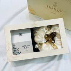 Set Quà HimHip Kẹp Càng Cua & Dây Buộc Tóc Kèm Túi Hộp Thiệp - 55