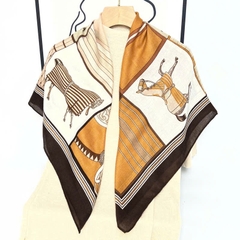 Khăn Lụa Viscose HimHip 90x90cm Khăn Quàng Quà Tặng Khăn - 80