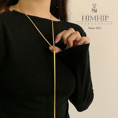 Vòng Cổ HimHip Titan Dây Rút Sợi Mì 3mm Cổ Điển 100cm Kèm Hộp Phụ Kiện