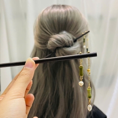 Set Quà 8/3 HimHip Trâm Cài Tóc & Khuyên Tai Kèm Túi Hộp Thiệp - 47