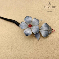Trâm Cài Tóc HimHip Thanh Tú Ngọc Đan  20cm Kèm Hộp Phụ Kiện Áo Dài