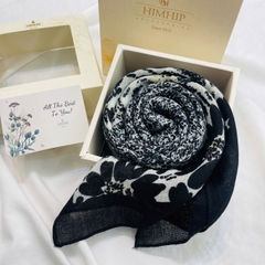 Set Quà HimHip Khăn Viscose  90x90cm Kèm Túi Hộp Thiệp - 1037