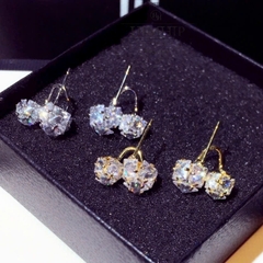 Khuyên Tai Nụ HimHip Chùm Phale Lấp Lánh 1.1*1.8cm