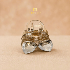 Kẹp Đỉnh HipHip Composite Nơ Phale Nhỏ 4 Răng 2.5x2.2cm
