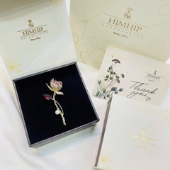 Set Quà HimHip 20/11 Cài Áo Kèm Túi Hộp Thiệp - 809