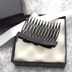 Xước nơ mặt KL đen thanh lịch 7x1.2cm (Xước 3,6cm)