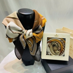 Set Quà HimHip Khăn Viscose  90x90cm Kèm Túi Hộp Thiệp - 1039