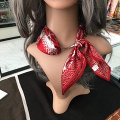 Set Quà Himhip Khăn Lụa Cao Cấp 65*65cm & Cài Khăn Kèm Túi Hộp Thiệp - 132