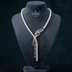 [Thiết Kế] Vòng Cổ HimHip Khóa Charm Bông Lúa Đính Phale Sang Trọng 45-56cm