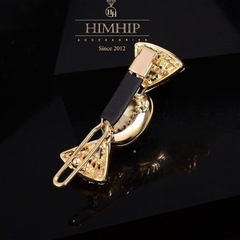 Kẹp Mái HimHip HKCC Đính Phale Hình Kẹo Đáng Yêu 4.5x1.7cm - Tím