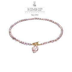 Vòng Cổ HimHip Trai Dị Phối Mặt Trai Trai Dị Vuông 42+4cm