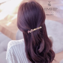 Kẹp Bấm HimHip HKCC Đính Phale Trái Tim Sang Trọng 0.7x7cm