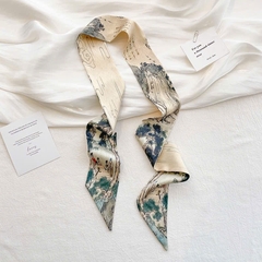 Khăn Lụa Tuban Lụa 128x7cm HimHip Khăn Thắt Túi Quà Tặng Khăn - 10