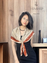 Khăn Lụa Cotton Khổ Vuông 90*90cm - 21