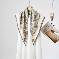 Khăn Viscose 2 Mặt HimHip 65x65cm Khăn Quàng Quà Tặng Khăn - 64