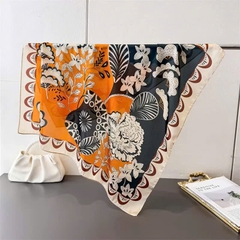 Khăn Lụa Thời Trang HimHip 70x70cm Khăn Quàng Quà Tặng Khăn - 330
