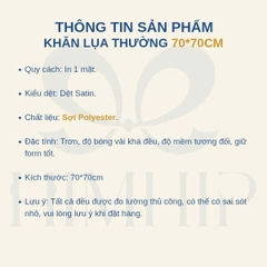 Khăn lụa vuông 70*70cm