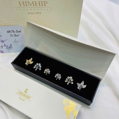Set Quà Tặng HimHip Cài Áo Kèm Túi Hộp Thiệp - 818