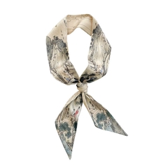 Khăn Lụa Tuban Lụa 128x7cm HimHip Khăn Thắt Túi Quà Tặng Khăn - 10