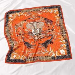 Khăn Lụa Cao Cấp HimHip 65x65cm Khăn Quàng Quà Tặng Khăn