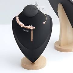 Kiềng Cổ HimHip Trai Dị Ngọc Kết Dị Châu Cao Cấp 15cm Phụ Kiện Áo Dài
