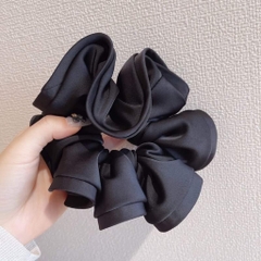 Scunchies HimHip Phối Vải Nhún Hoa Thanh Lịch 5cm