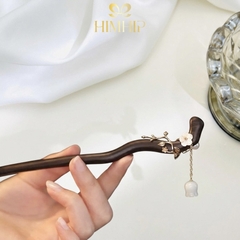 Trâm Cài Tóc HimHip Linh Lan Mộc 17,5x5,2cm Kèm Hộp Phụ Kiện Áo Dài