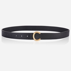 Dây Lưng HimHip Da Thật Mặt Chữ C Sang Trọng 2.8x102cm